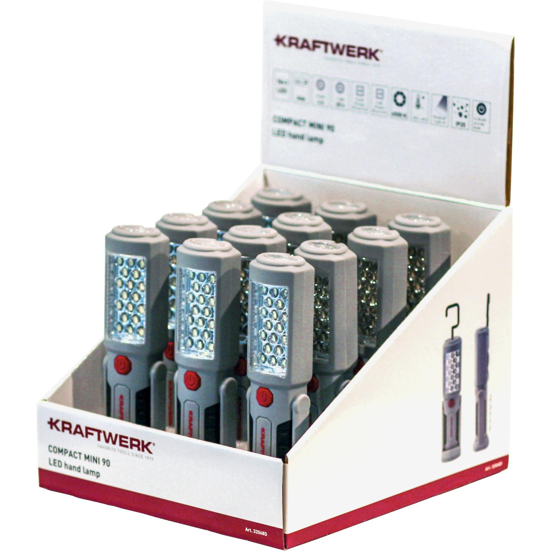 Kraftwerk, Taschenlampe, Compact Mini 90 12 Stk. (17.80 cm)