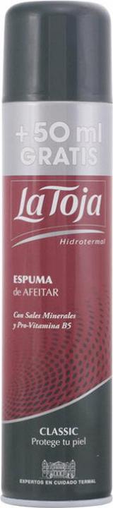 Actual product image La Toja HIDROTERMAL espuma afeitar classic spray 250+50 ml (300 ml, Shaving gel)