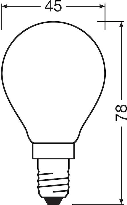 Produktbild Osram Led Retrofit Classic P (E14, 5.50 W, 806 lm, 1 x, D)