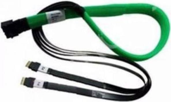 Actual product image Broadcom LSI cable x8 8654 to 2x4 8654, 9402 1M (Antenna cable)