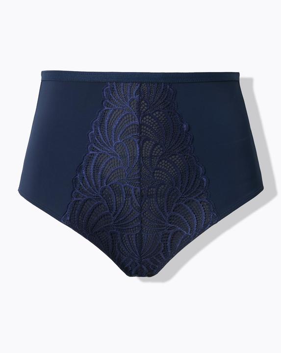 Actual product image Ulla Popken Lace Panel Shaping Maxi Brief (60)