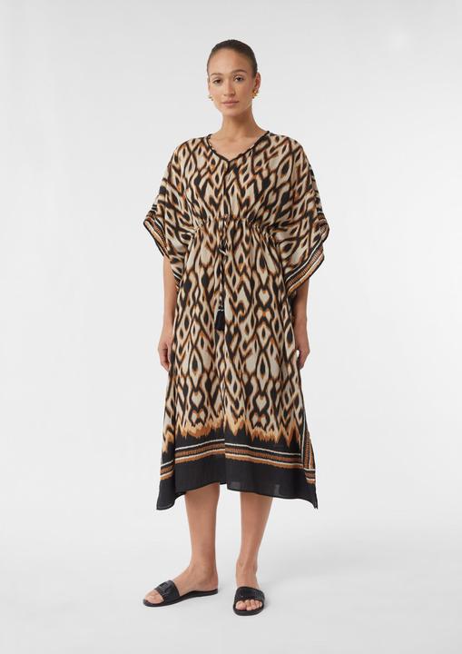 Produktbild Comma Accessories Kaftan mit All-over-Print und Bindeband (S)