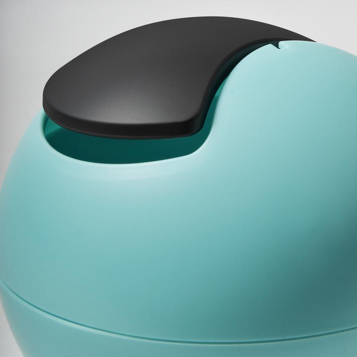 Actual product image spirella Bowl Matt Aqua litter bin