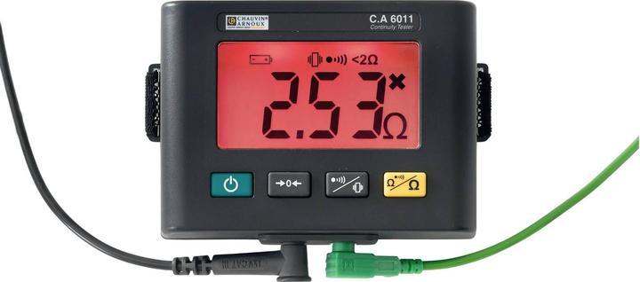 Immagine prodotto Chauvin Arnoux C.A 6011 Set misuratore di isolamento 200Ω (CAT IV 300V)
