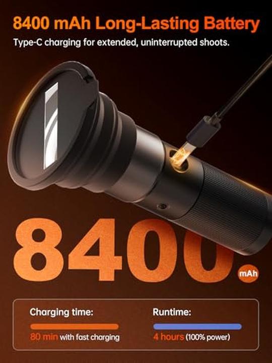 Image du produit Rollei LED-Effekt-Licht I Photoolex Gobo Light