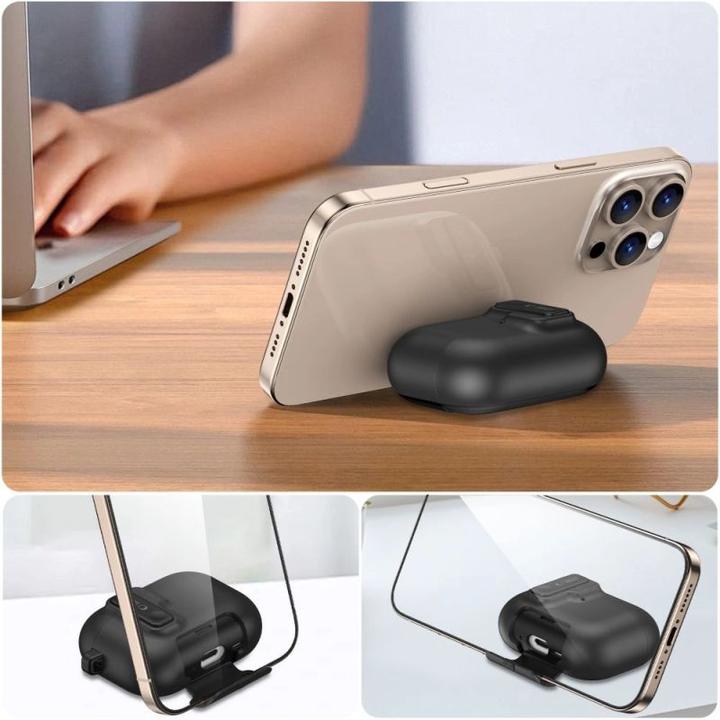 Produktbild 4Kom Tech-Protect Slim Haken Apple Airpods Pro 3 Schwarz (Kopfhörer Hülle)