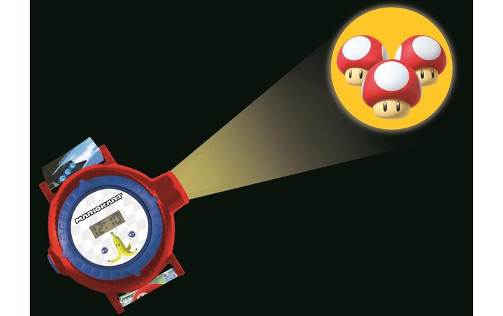Produktbild Lexibook Digital Projektionsuhr im Mario Kart Design mit 20 Bildern zum Projizieren (Deutsch, Niederländisch)