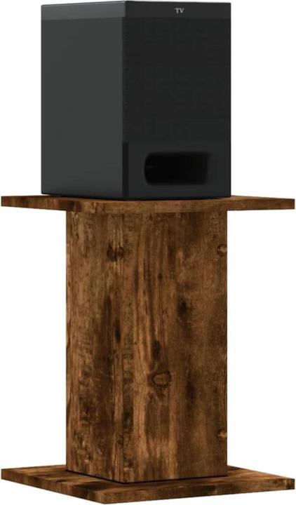 Actual product image vidaXL Speaker stand 2pcs. 30 x 30 x 40cm (1 pair, Stand, Not movable)