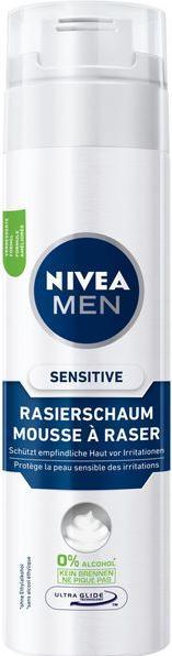 Actual product image NIVEA MEN Sensitive Rasierschaum (200 ml, Shaving cream)