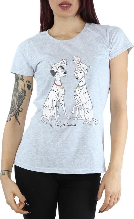 Immagine prodotto 101 Dalmatians Pongo And Perdita Maglietta Donna (XS)