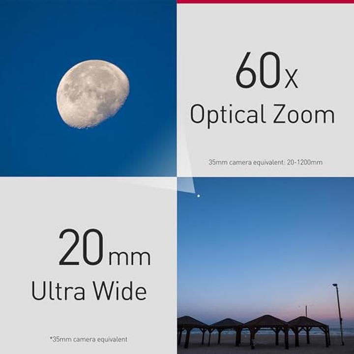 Image du produit Panasonic Lumix FZ82D (3.58 - 214.8 mm, 18.10 Mpx, 1/2,3'')
