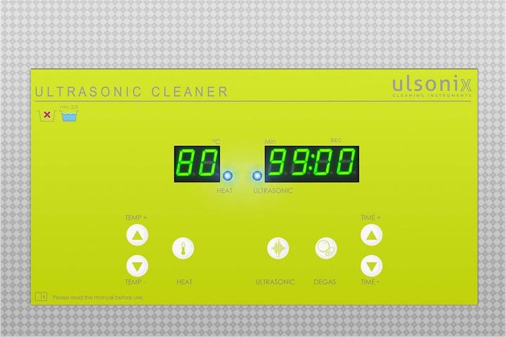 Actual product image Ulsonix Ultrasonic Cleaner - degas - 6.5 L (40 kHz, 6.50 l)
