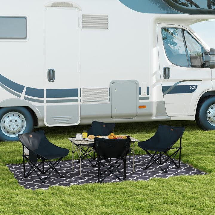 Produktbild Outsunny Campingtisch Aluminium Khaki