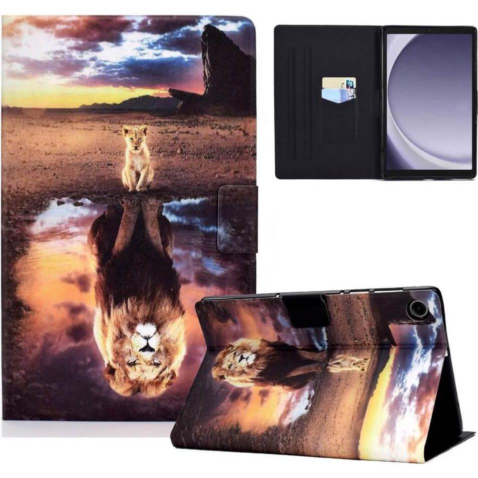 Cover-Discount Galaxy Tab A9 - Schutzhülle Tiger (Galaxy Tab A9), Tablet Hülle