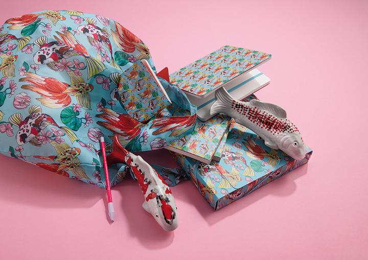 Image du produit Cedon Carnet de notes A5 KOI (A5, Règle spéciale, Couverture rigide)