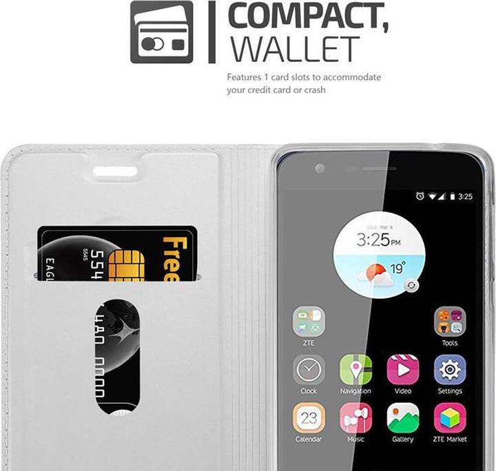 Actual product image Cadorabo Book Classy Style Cover (ZTE Blade V8 Mini)