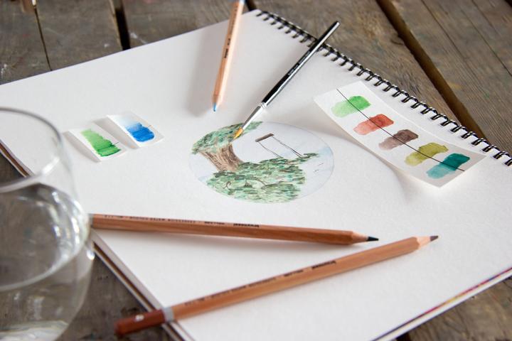 Produktbild Bruynzeel EXPRESSION - Aquarellfarbstifte (24x)