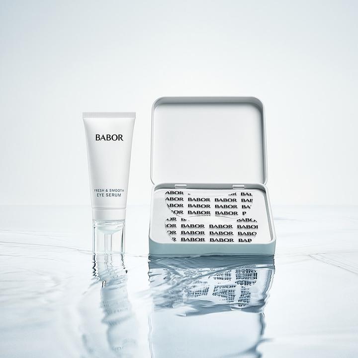 Image du produit Babor SKINOVAGE - Sérum pour les yeux Instant Fresh & Smooth + patchs (Patchs pour les yeux, 15 ml)