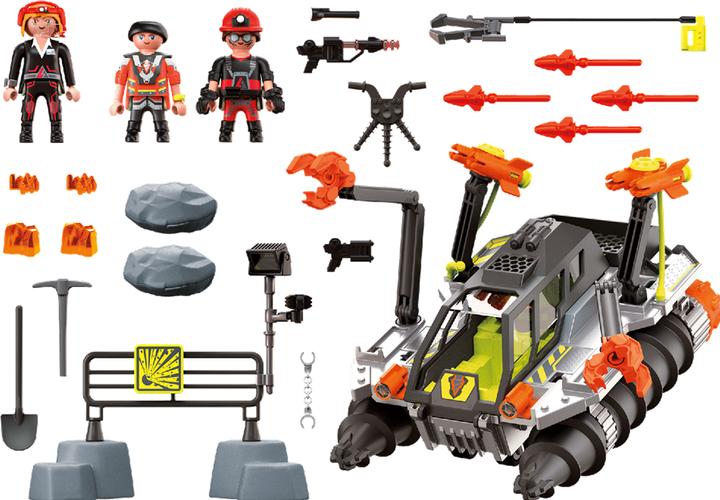 Actual product image Playmobil Comet Corp. demolition drill (70927, Playmobil Dino Rise)