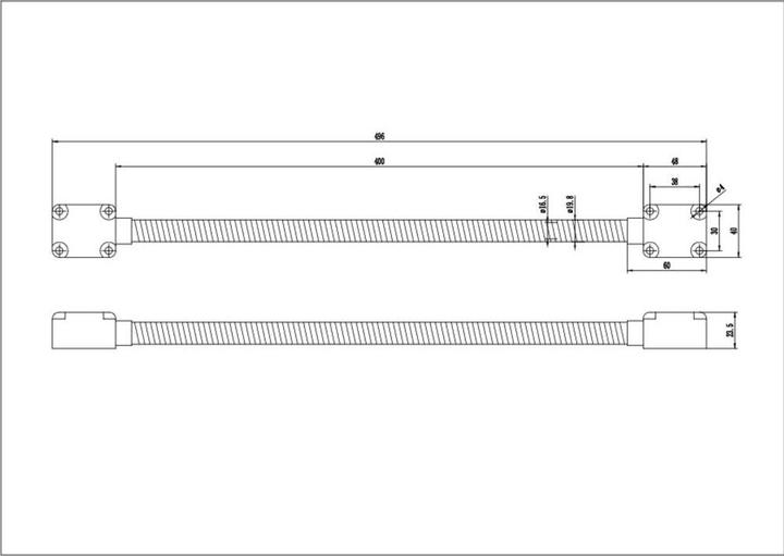 Actual product image Pentatech 33087 KUE14-400 Cable transition