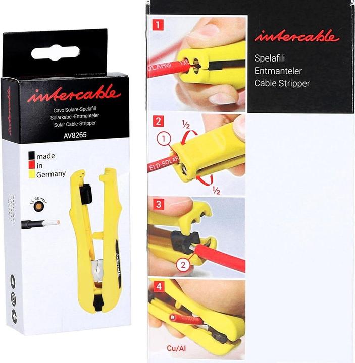 Actual product image Intercable INTE IC solar cable stripper (Solar cable)