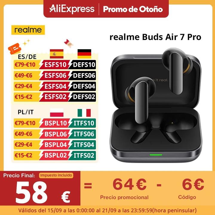 Actual product image realme Buds Air 7 Pro (ANC, Wireless)