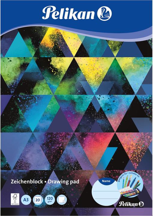 Actual product image Pelikan 236799 Cardboard 20 sheets /m² (C3)