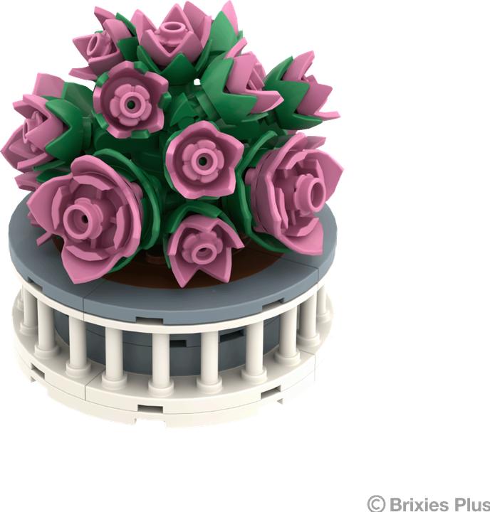 Image du produit Brixies Plus Mini Blume Flower Charm 7cm 102T