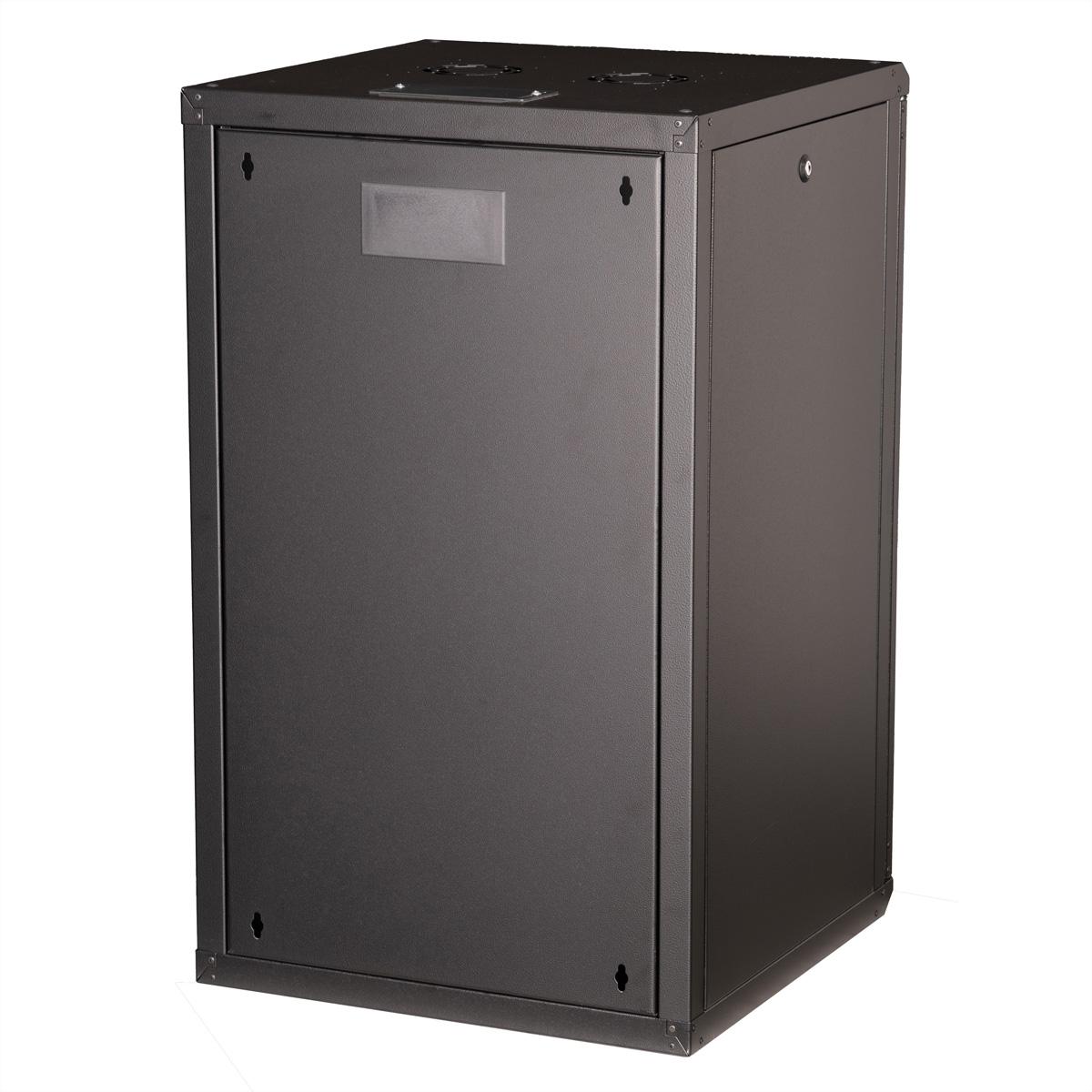 Thumbnail - Roline 19-Zoll Wandgehäuse Pro 20 HE (10.86 HE, 19 Zoll Rack), Serverschrank, Schwarz
