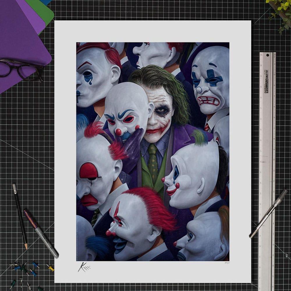 Thumbnail - Sideshow DC Comics Kunstdruck Agent of Chaos 46 x 61 cm - ungerahmt