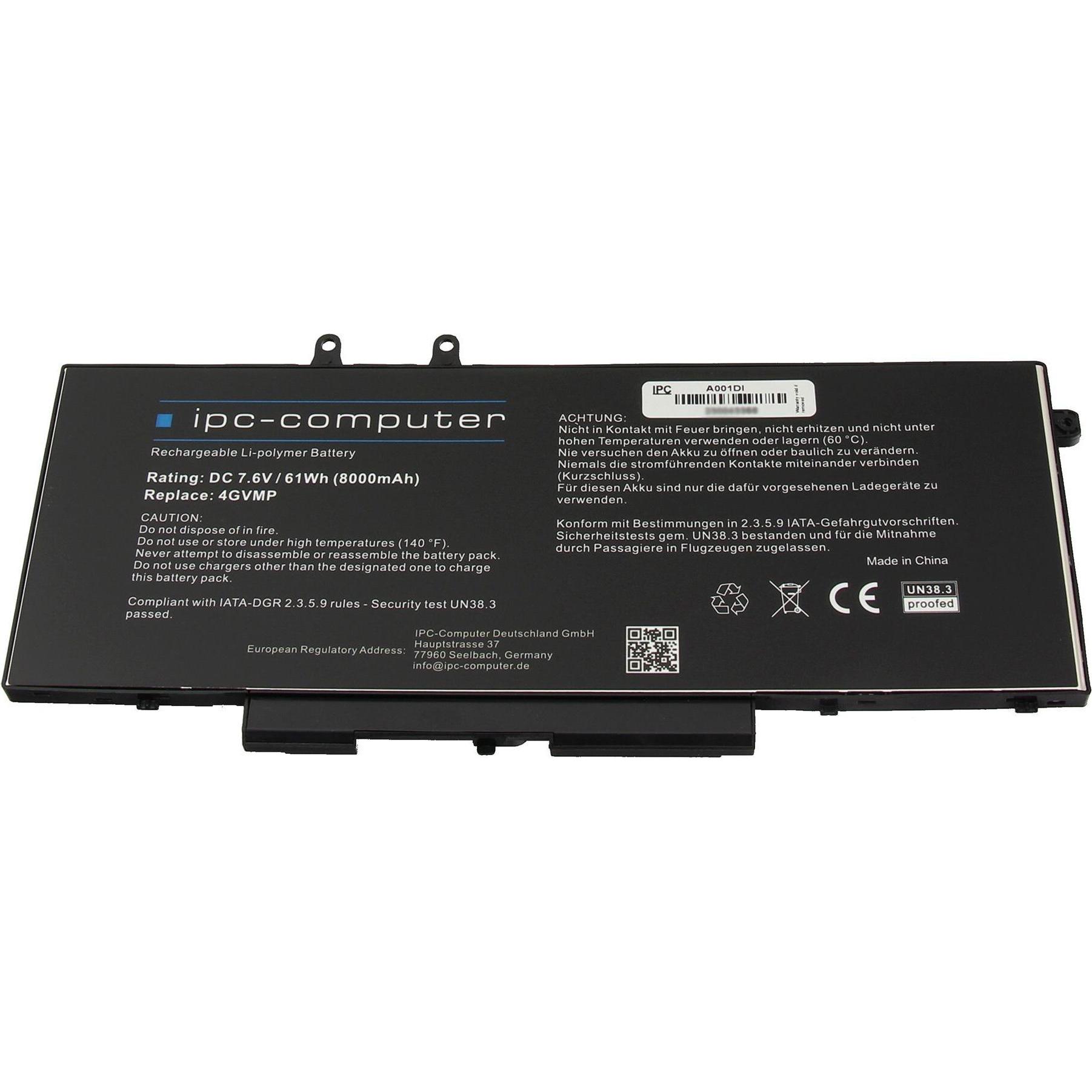 IPC C5GV2 (4 Zellen, 8000 mAh), Notebook Akku