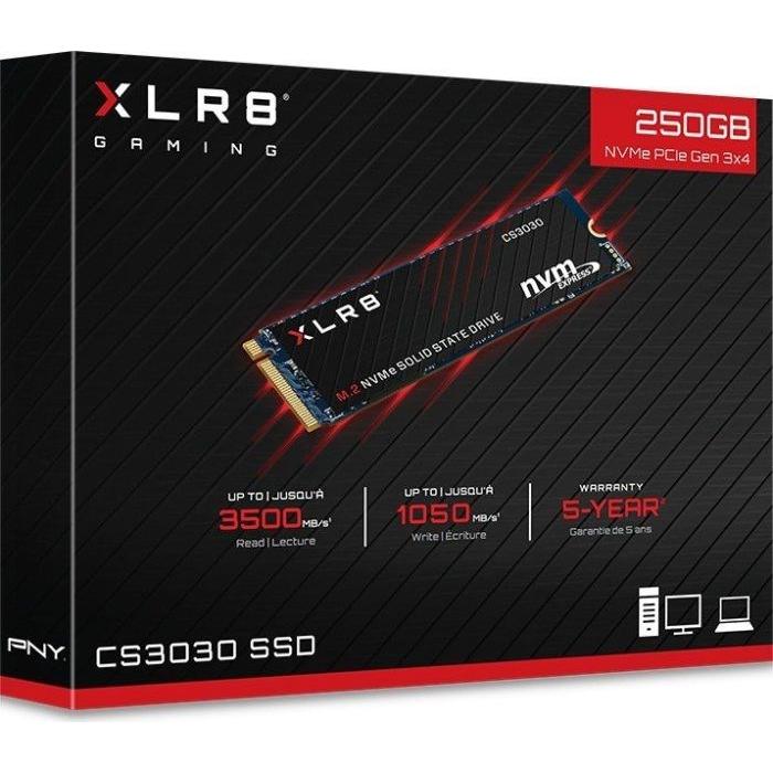 Thumbnail - PNY XLR8 CS3030 (250 GB, M.2 2280), SSD