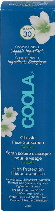 Produktbild Coola Suncare Classic (Sonnencreme Gesicht, SPF 30, 50 ml, 50 g)