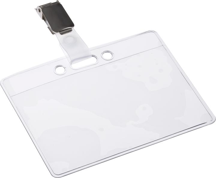 Immagine prodotto Europel Etichetta portanome, aperta in alto, con clip, 60 x 90 mm