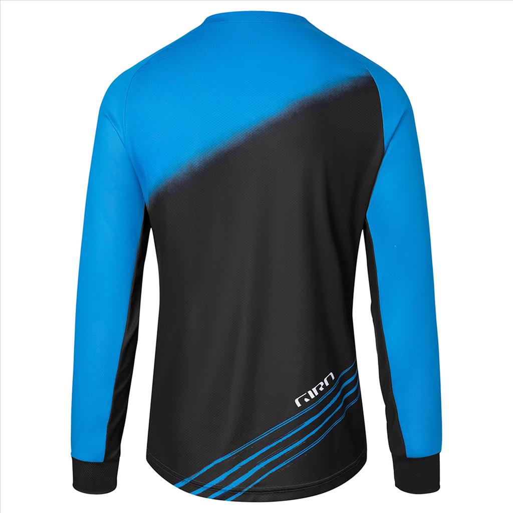 Giro, Herren, Velotrikot, M Roust LS Jersey (S), Blau, S