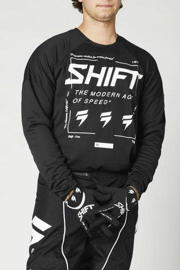 Image du produit Shift Jersey White Label Bliss Blk/Wh (M)