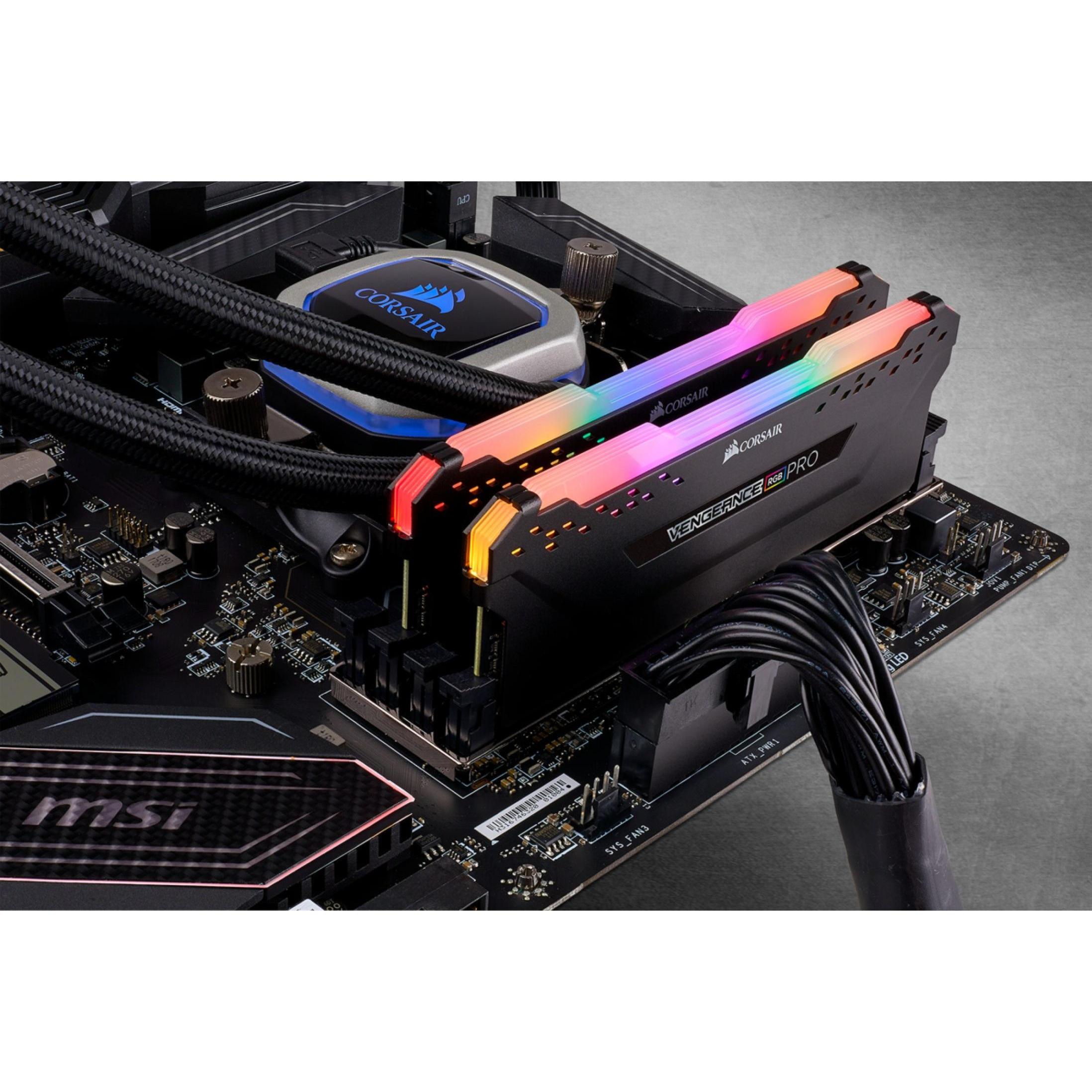 Corsair Vengeance RGB Pro (2 x 32GB, 3200 MHz, DDR4-RAM, DIMM