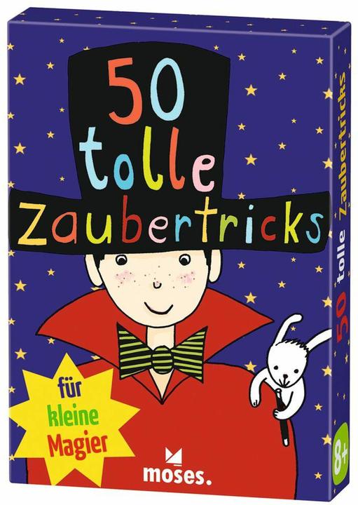 Image du produit MOS21090 - 50 grands tours de magie pour petits magiciens, pour 1+ joueurs, à partir de 8 ans (Allemand)