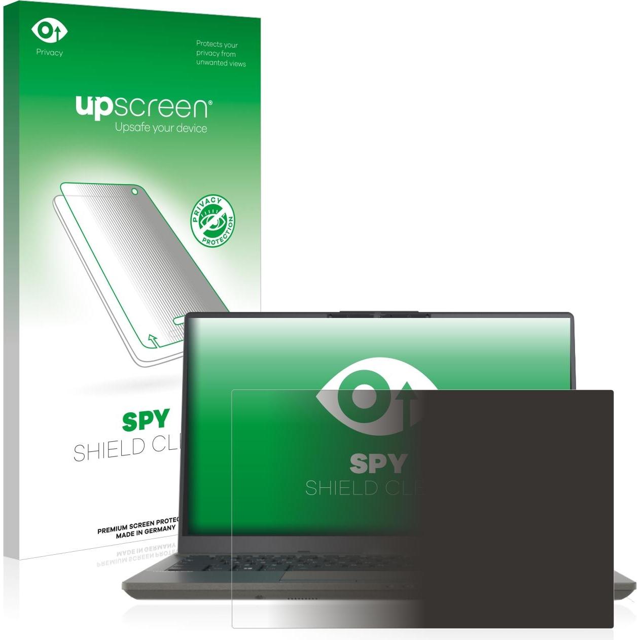 upscreen Spy Shield Blickschutzfolie (14", 16 : 9), Notebook Schutzfolie