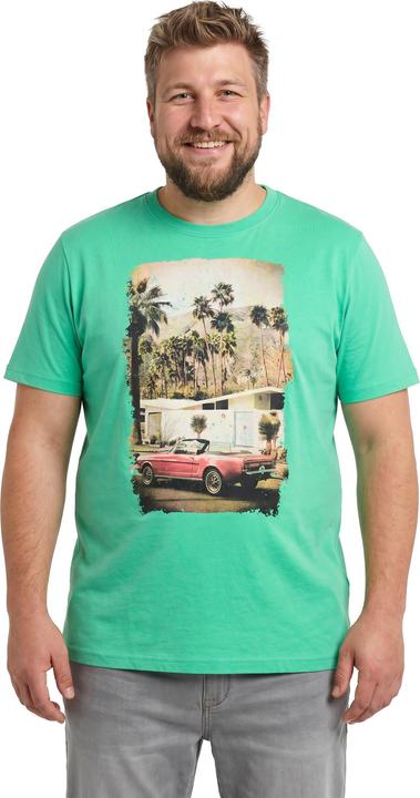 Produktbild Men+ T-Shirts, 2er-Pack, Halbarm, Print, Rundhals (L)