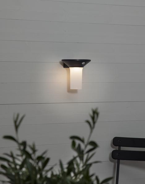 Image du produit Star Trading Applique solaire Valta, gris (400 lm, IP44)