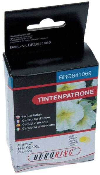 Actual product image Büroring Tintenpatrone 951XL, ersetzt HP CN048AE, ca. 1.710 Seiten, gelb (Y)