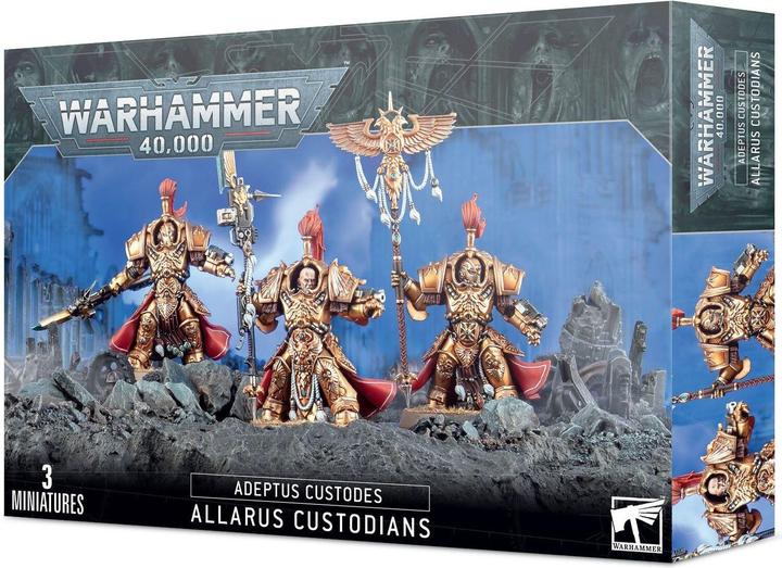 Games Workshop Allarus Custodians - Vexilus Praetor / Shield-Captain in Allarus Terminator Armour