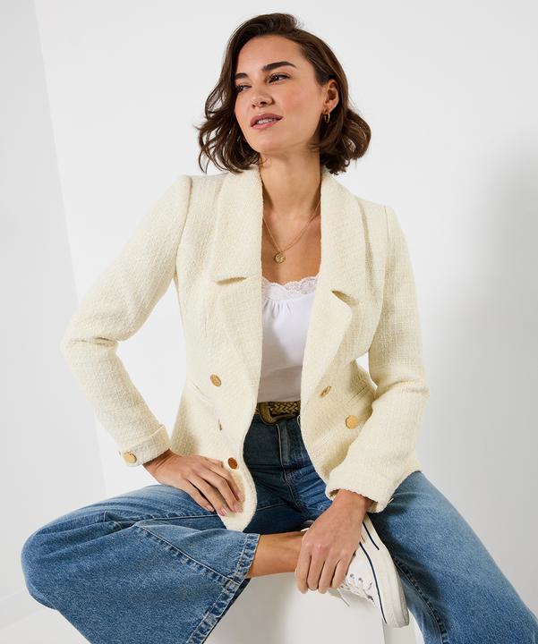 Produktbild Joe Browns Lined Bouclé Collared Smart Jacket (42)