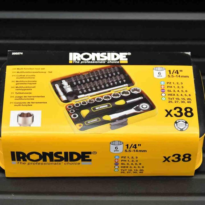 Actual product image Ironside Mini socket wrench set