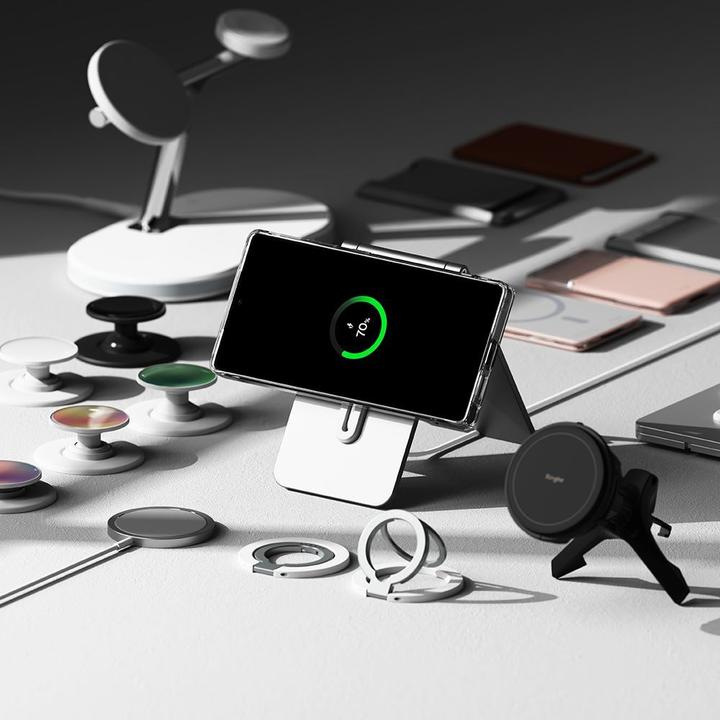 Image du produit Ringke Fusion MagSafe Case for Samsung Galaxy S25 Ultra - Clear (Samsung Galaxy S25 Ultra)