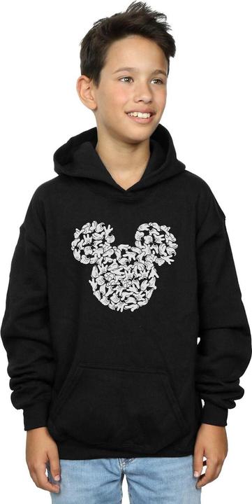 Image du produit Disney - Sweat à capuche MICKEY MOUSE HEAD OF HANDS - Garçon (152, 158)