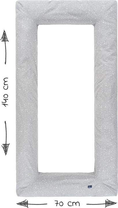 Produktbild Alvi Babynestchen & Bettschlangen Nestchen Carré Schlummer-Carré Jersey - Sternenhimmel