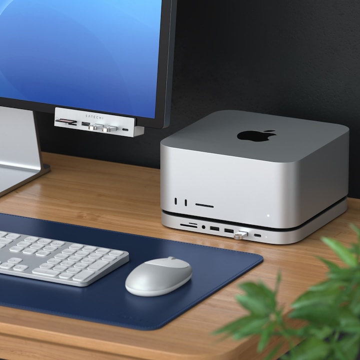 Productafbeelding Satechi USB-C standaard en hub voor Mac Mini (USB-C, 4 Havens)
