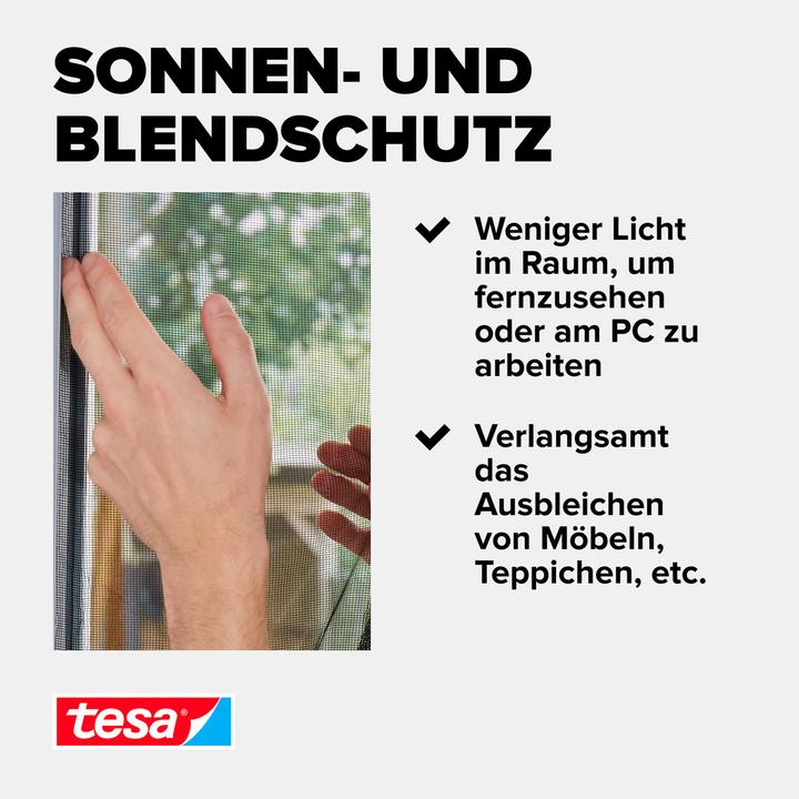 Actual product image tesa Fly screen for roof windows with sun protection (120 x 140 cm)